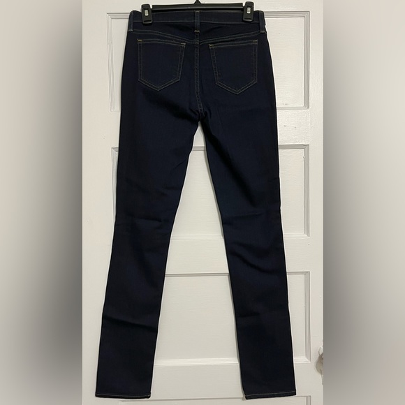 J.Crew dark denim skinny jeans. Size 27. Excellent used condition - Picture 3 of 4